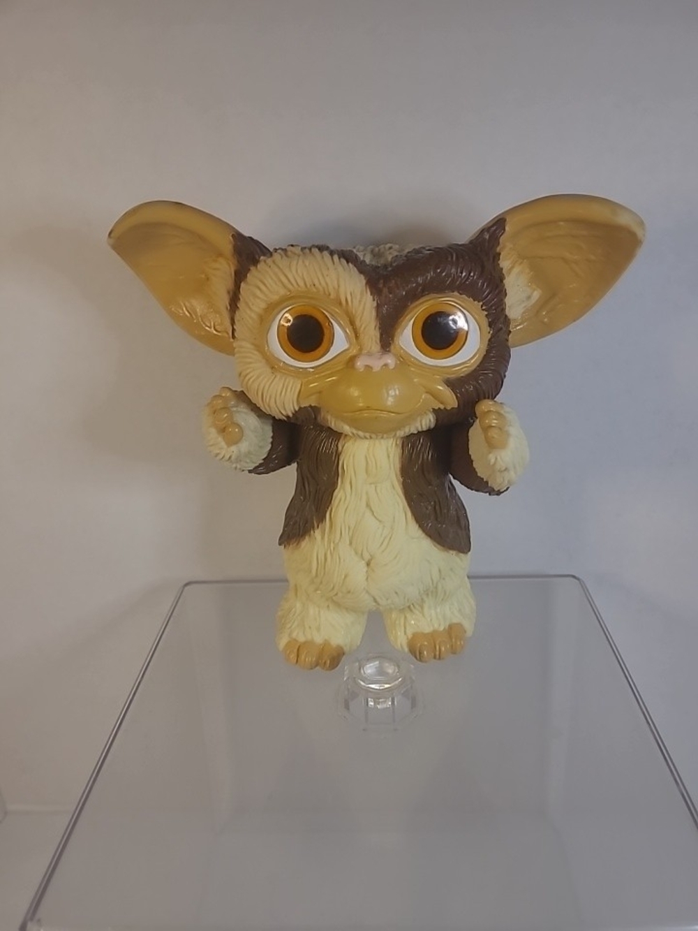 Vintage GREMLINS 7" Gizmo 1984 Rubber Poseable Figure Toy Doll Warner Bros (T)